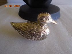 Antique wmf silver plated duck jewelry holder is really a curiosity