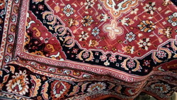 Mokett silk velvet rug, tablecloth 158 * 152 cm