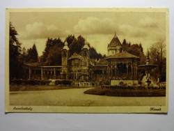 Old postcard: Szombathely, kiosk, 1937