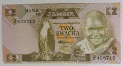 Zambia 2 Kwacha 1986 Unc