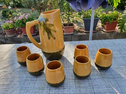 Ceramic wine set