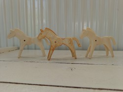 Schenk horse figurines_3 pcs_hungarian playmobil toy accessories