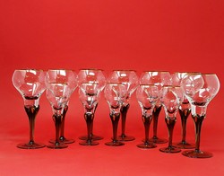 12 pcs bohemia glass czech glass cups