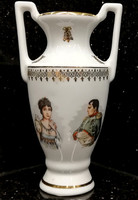 Francia porcelán váza, Napoleon, Porcelaine de Luxe
