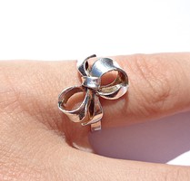 Masnit mintázó ezüst gyűrű