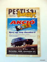 1998 December 2 / Pest evening junior / birthday newspaper no .: 19711
