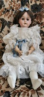 Meseszép Armand Marseille porcelánfejű baba