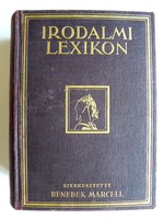 IRODALMI LEXIKON, 1927 BENEDEK MARCELL, KÖNYV JÓ ÁLLAPOTBAN