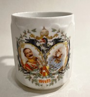 Franz Joseph - ii. William porcelain mug / glass
