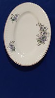 Mcp old cheslovakian violet steak bowl plate