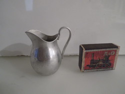 Metal - miniature - washbasin jug - 6 x 6 cm - old - Austrian - flawless