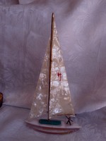 Balatoni vitorlás hajó 22,5 cm