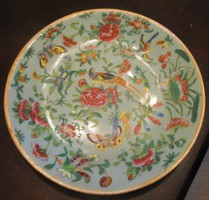 Antik kínai porcelán tányér Daoguang császár kori (1821-1850)