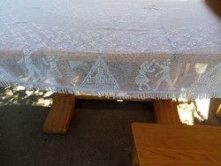 Large size lace tablecloth