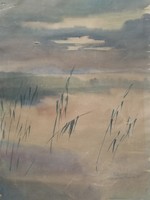 Pirk János - Balatonlelle, 1960 - original painting, with warranty - from 1 forint for only 1 week!