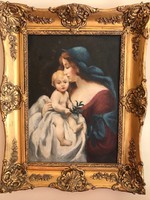 Mária a gyermek Jézussal