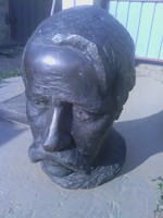 Antique bronze statue of Imre Madách