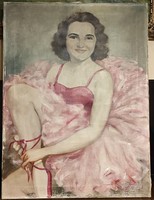Painting, ballerina