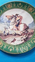 Limoges porcelán : Napoleon lovon