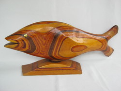 Wooden fish large size 40 cm