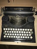 Continental 340 írógép eredeti jól zárható tokkal