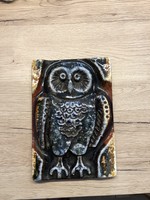 Owl tile wall decoration