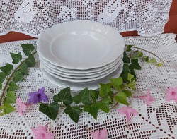 7 db Zsolnay  indamintás tányér  Paraszti tányérok, nosztalgia
