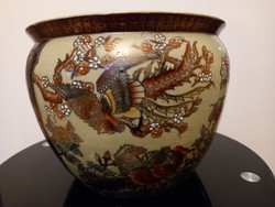 Chinese pot with gold painted large size for sale
