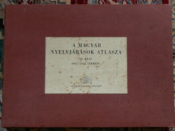 Atlas of Hungarian Dialects vi. Part, 1977 book in good condition (very rare)