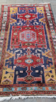 Kézi csomózású antik  kaukázusi nomád szőnyeg. Alkudható!