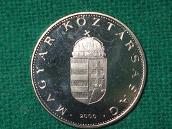 10 Forint 2000! Only 3000 pieces. ! Mirror beating! It was not in circulation! It's bright!