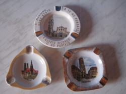 3 different ashtrays from around the world!