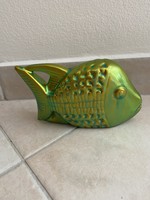 Swallowtail fish designed by Judit Zsolnay eosin palatine