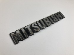 MITSUBISHI Felirat 1980-as évek ,  Embléma Logo Eredeti Gyári Oldtimer Veterán jármű