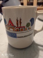 Sale!! Zsolnay Harkány spa memorial mug