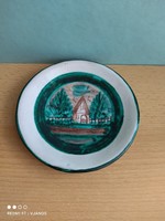 Kerámia kisméretű tányér Gosztonyi Mária jelzéssel