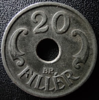 20 Fillér 1941 BP.