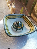 Old ceramic ikebana
