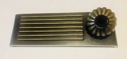 Richard Rohac art deco design - 1950 - Bronze table pen holder