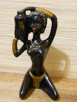 Ceramic african woman