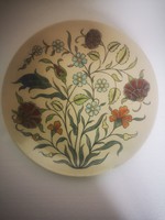Art Nouveau schütz chilli floral wall plate dia 24cm