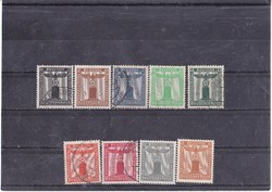 Német birodalom hivatalos bélyegek 1942