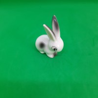 Raven house porcelain bunny figurine