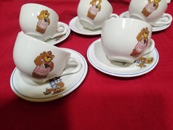 Teddy bear 5 coffee set