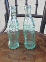 Retro orosz Coca-Cola kis üveg palackok