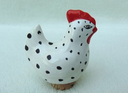 Chicken, rooster in the form of salt or pepper spray
