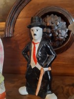 Antik Goebel Charlie Chaplin porcelán persely figura
