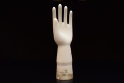 Régi Rosenthal ATW Porcelán kéz szobor / Antik Német dísz