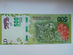 Argentína 500 pesos 2016  UNC