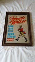 Johnnie walker, advertising mirror image